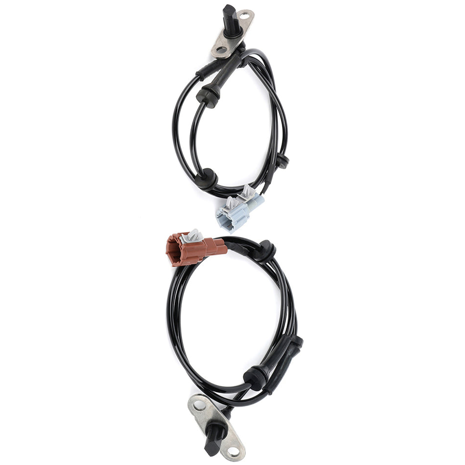 Set of 2 Rear ABS Wheel Sensor Assembly Fits 05-10,12-13,16 For Nissan Frontier