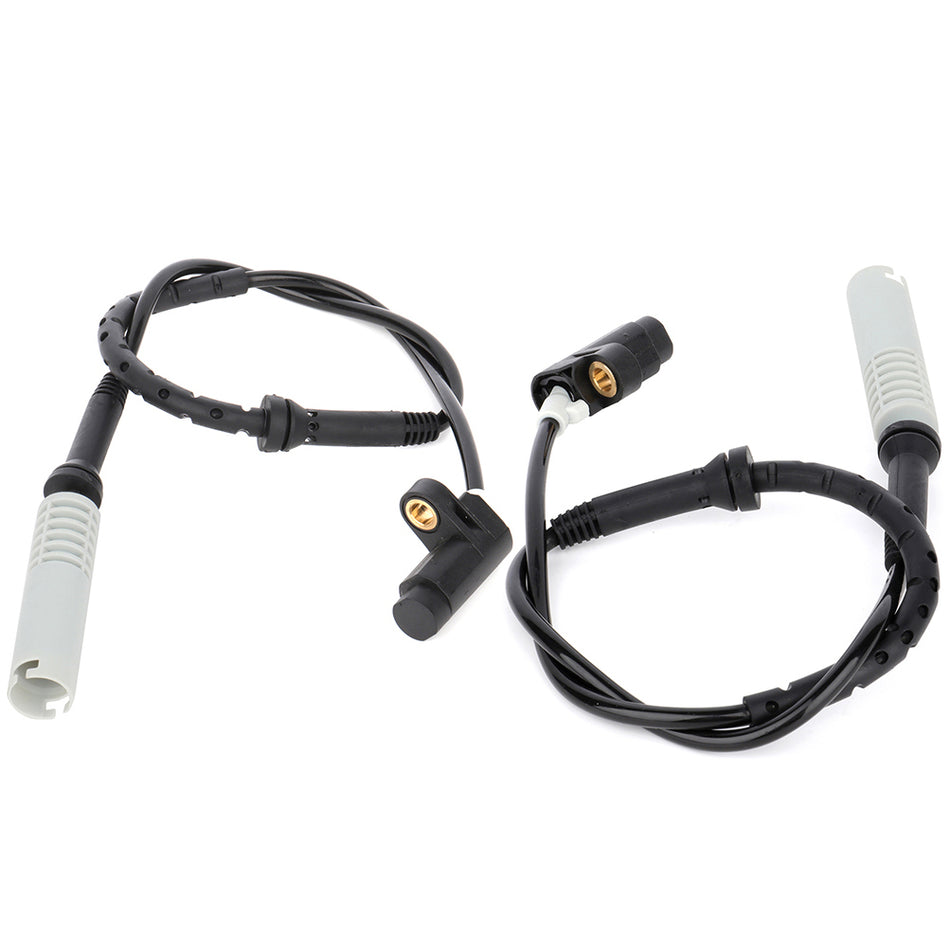 2 Pcs Front Driver and Passenger ABS Speed Sensor Fits BMW 750iL Fits 1995-1998