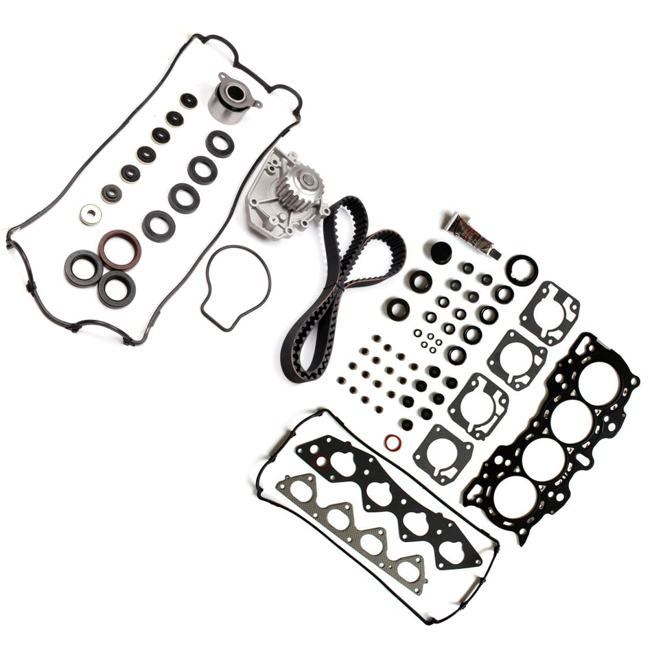Cylinder Head Gasket Set & Timing Belt Kit For 1996-2001 Acura Integra LS 1.8L