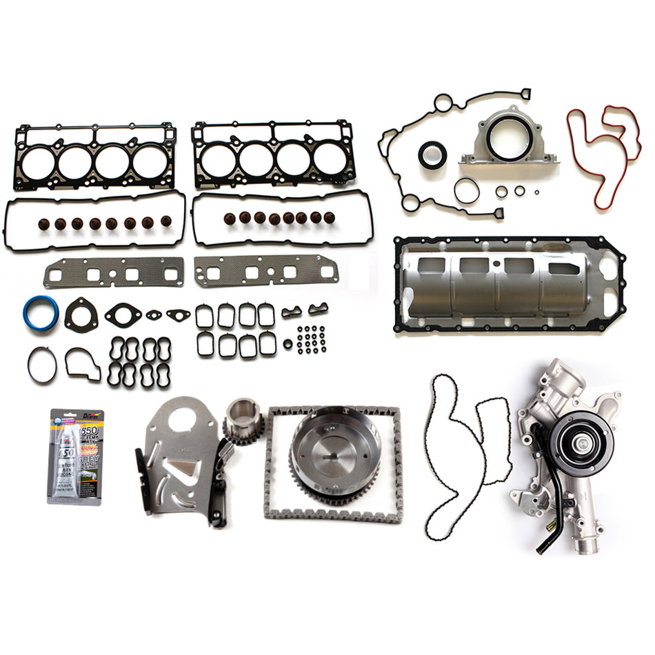 03-08 Dodge Ram 1500/2500/3500 5.7 Full Gasket Set Timing Chain Kit Water Pump & Gasket