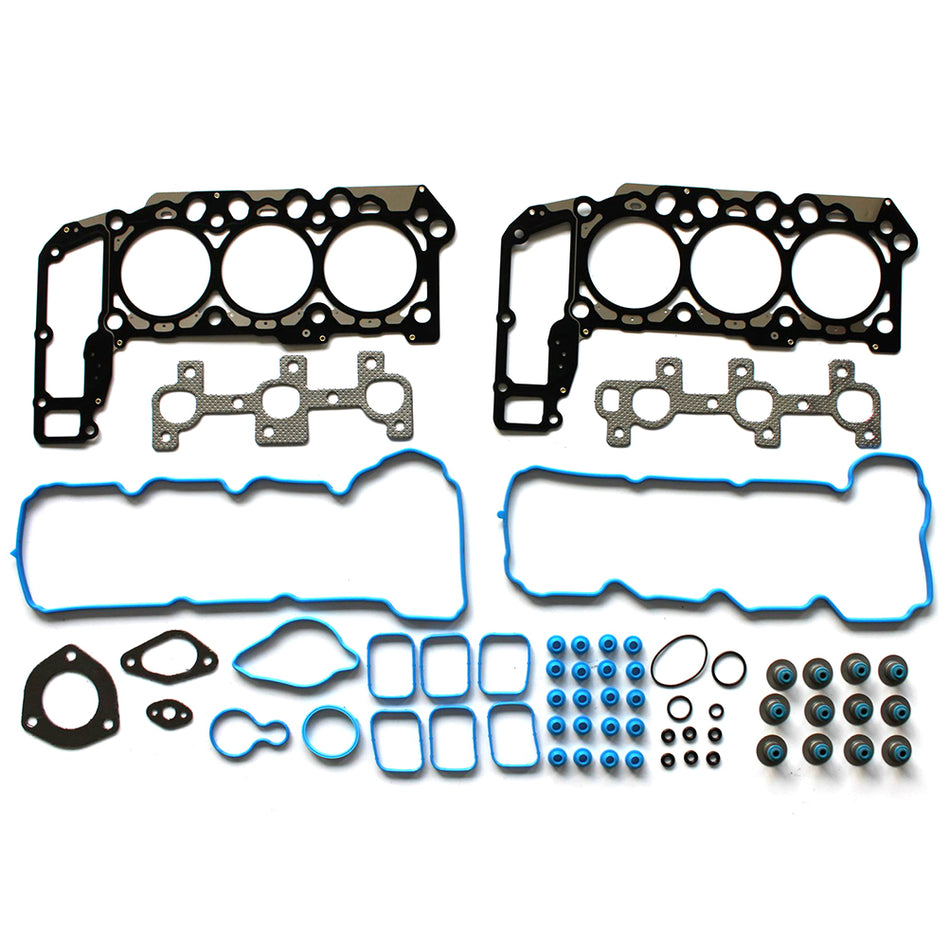 For Dodge Nitro 2007-2009 D3.7L 226CID V6 Full Gasket Set Bolts Timing Chain Kit