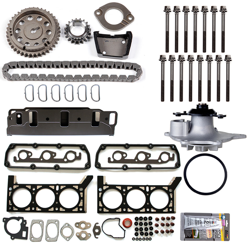 Full Gasket Set Timing Chain Kit For 01-04 Dodge Caravan 01-03 Chrysler Voyager