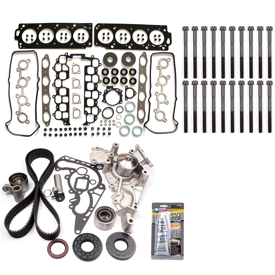 Head Gasket Set Head Bolts Set For 03-04 Lexus GX470 Toyota 4Runner 4.7L Eng.inchXinch