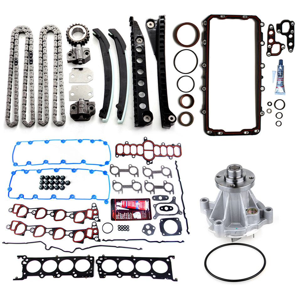 Timing Chain Kit Full Gasket Set For 98 Lincoln Navigator 97-99 Ford Expedition