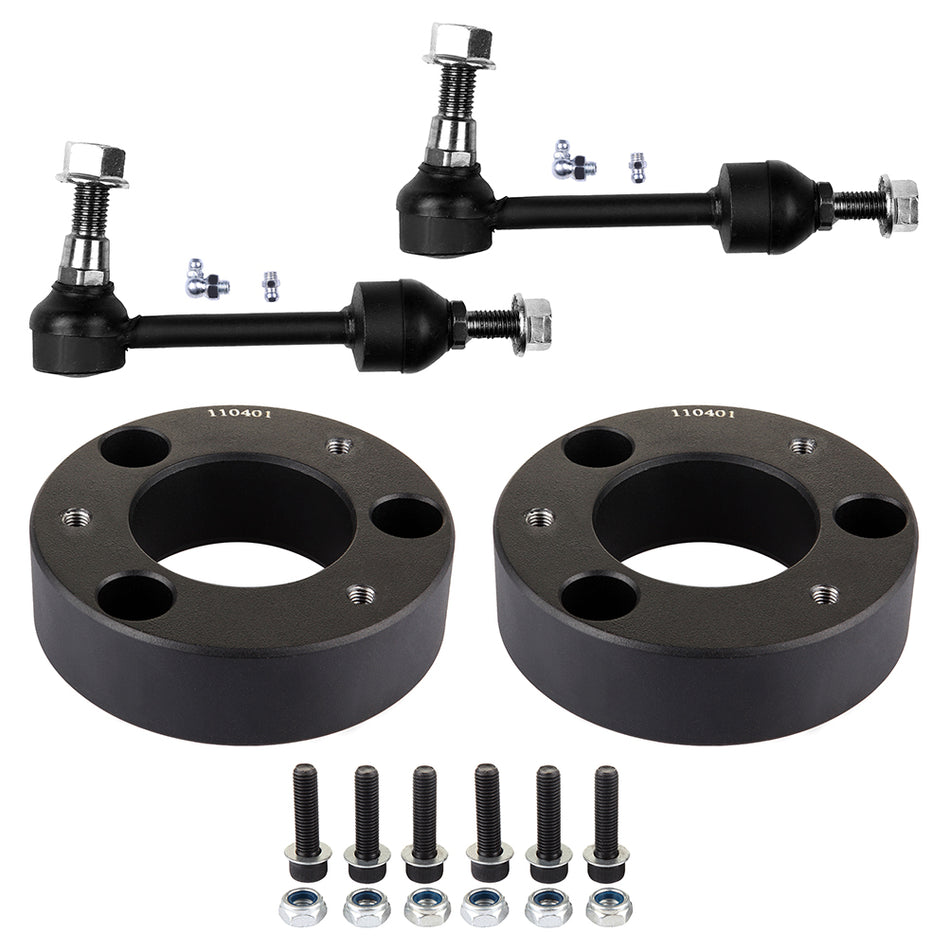 Front Sway Bar End Link 2.5 inch Front Leveling Lift For 2004-2005 Ford F-150