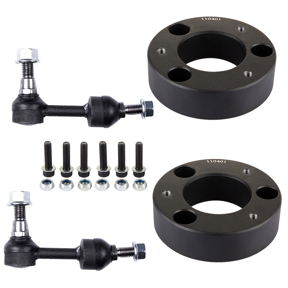 Front Sway Bar End Link 2.5 inch Front Leveling Lift Fits 2004-2005 Ford F-150