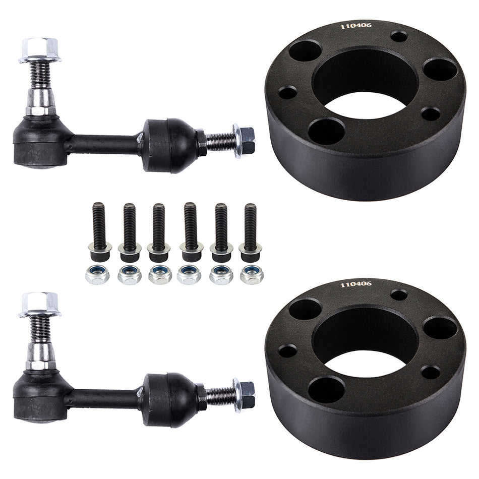 Front Sway Bar End Link 3 inch Front Leveling Lift For 2004-2005 Ford F-150
