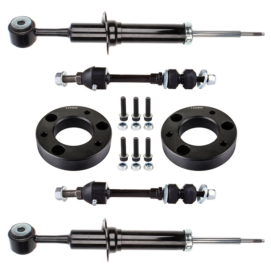 6pcs 341601F/71361 Shocks Struts Stabilizer Bar Link Leveling Lift Kit For F-150