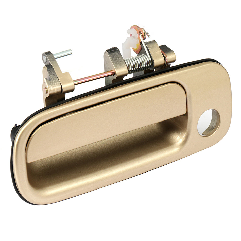 2x 92-96 Toyota Camry Door Handle Front Left Side Inner & Outer Gold & Brown
