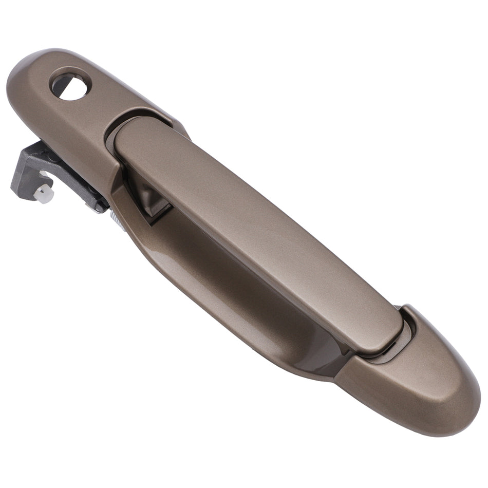2x 1998-2003 Toyota Sienna Inside & Outside Door Handles Front Left Beige Brown