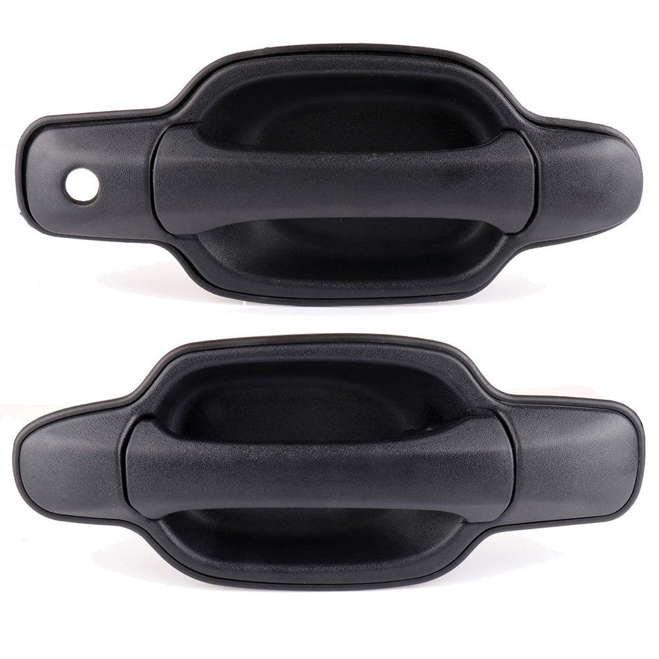 2x Front Rear Right Side Exterior Door Handle 04-12 GMC Canyon Chevrolet Colorado