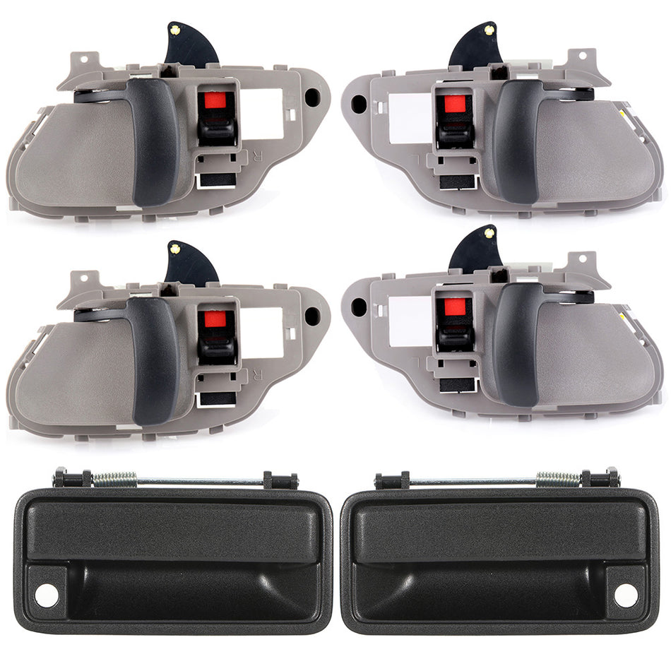2x Outer 4x Inner Door Handle Gray Black and 95-00 Chevrolet Tahoe 95 GMC Yukon