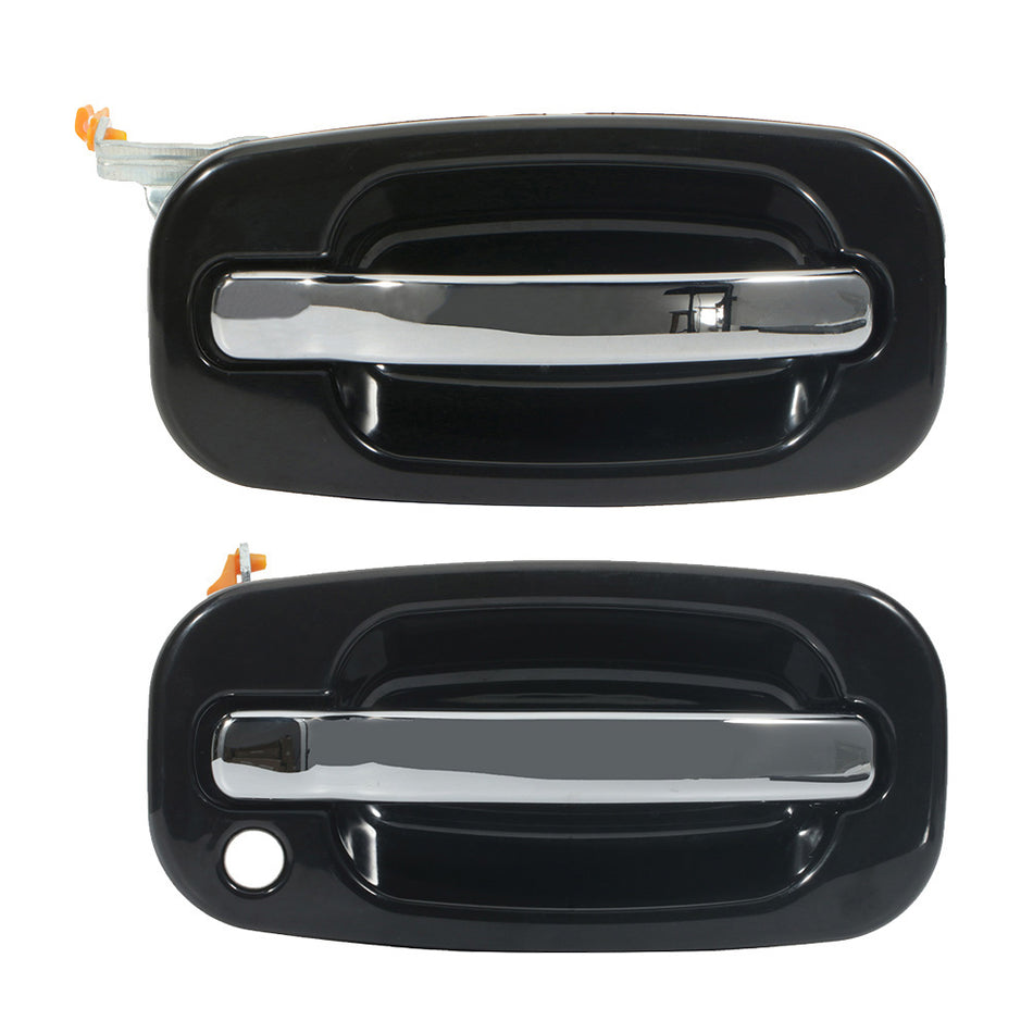 2x Front Rear Right Exterior Door Handles 02-06 Cadillac Escalade 00-06 GMC Yukon