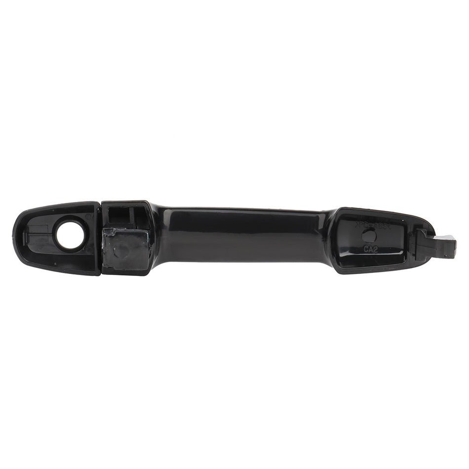 2x Outside Front LH RH Door Handle Smooth Black 02-06 Toyota Camry 01-07 Toyota Highlander