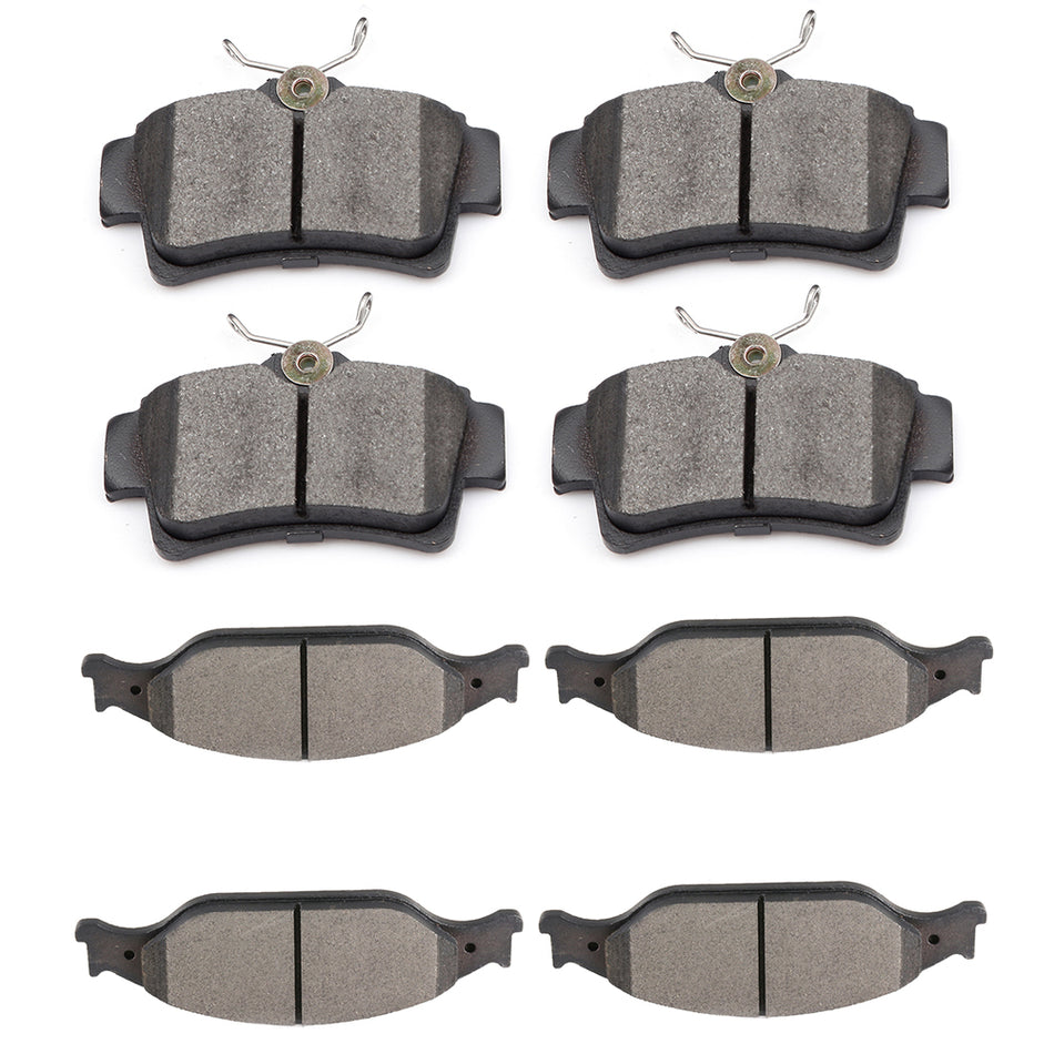 1999-2004 Ford Mustang Ceramic Brake Pads Front Rear