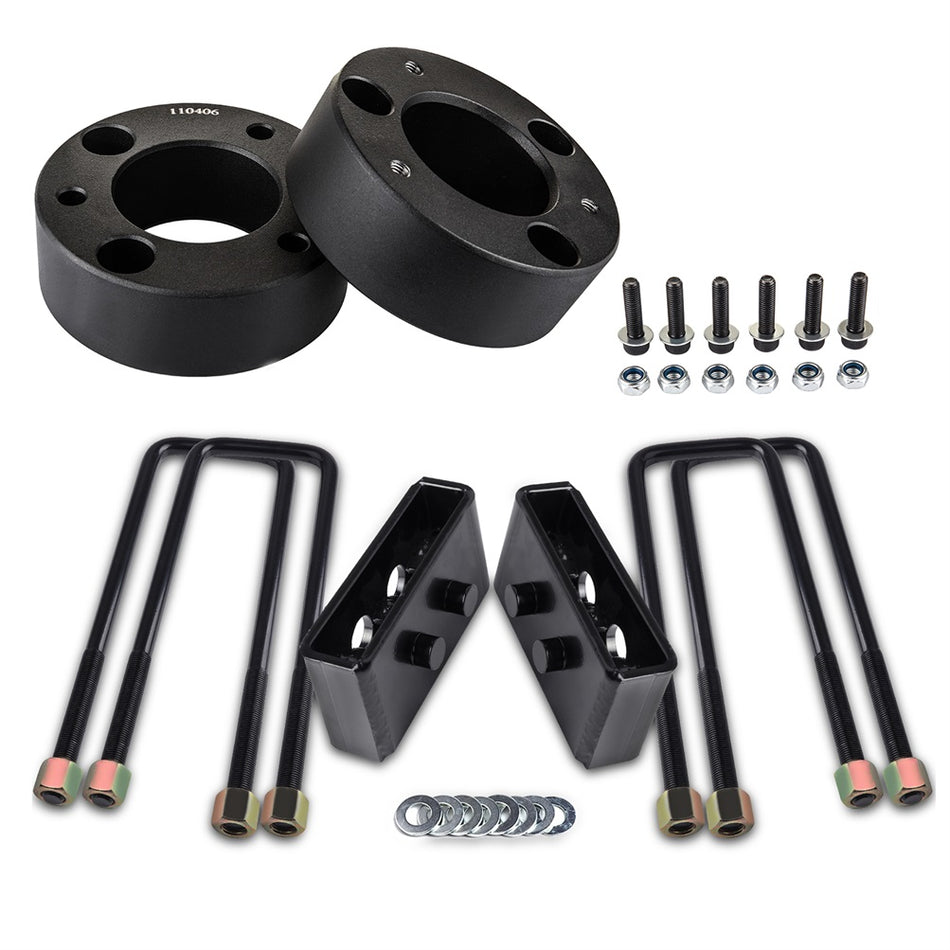 3 inch Front and 1.5 inch Rear Leveling Lift Kit For Ford F-150 2004-2014 4WD Only