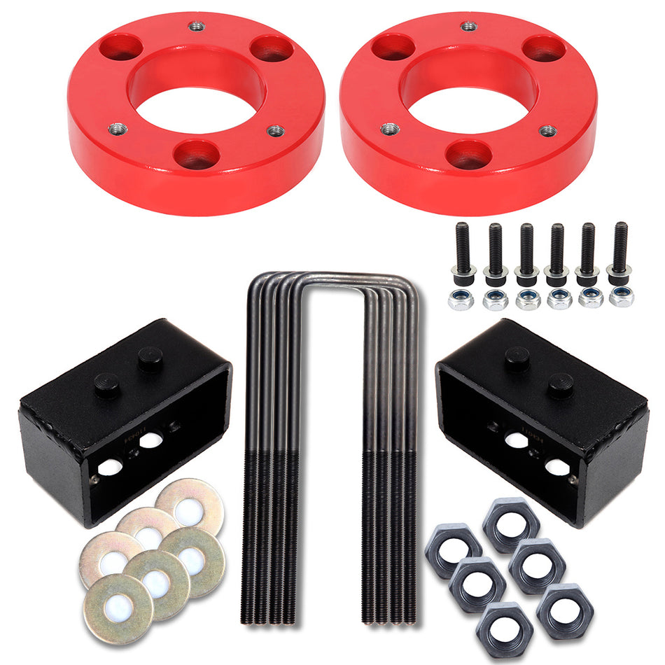 2 inch Front and 2 inch Rear Leveling Lift Kit For Ford F-150 2004-2020 2WD and 4WD