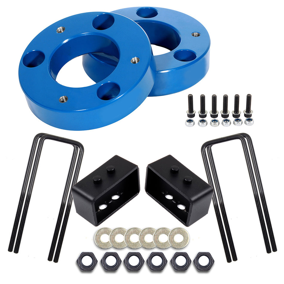 2 inch Front and 2 inch Rear Leveling Lift Kit For Ford F-150 2004-2020 2WD and 4WD