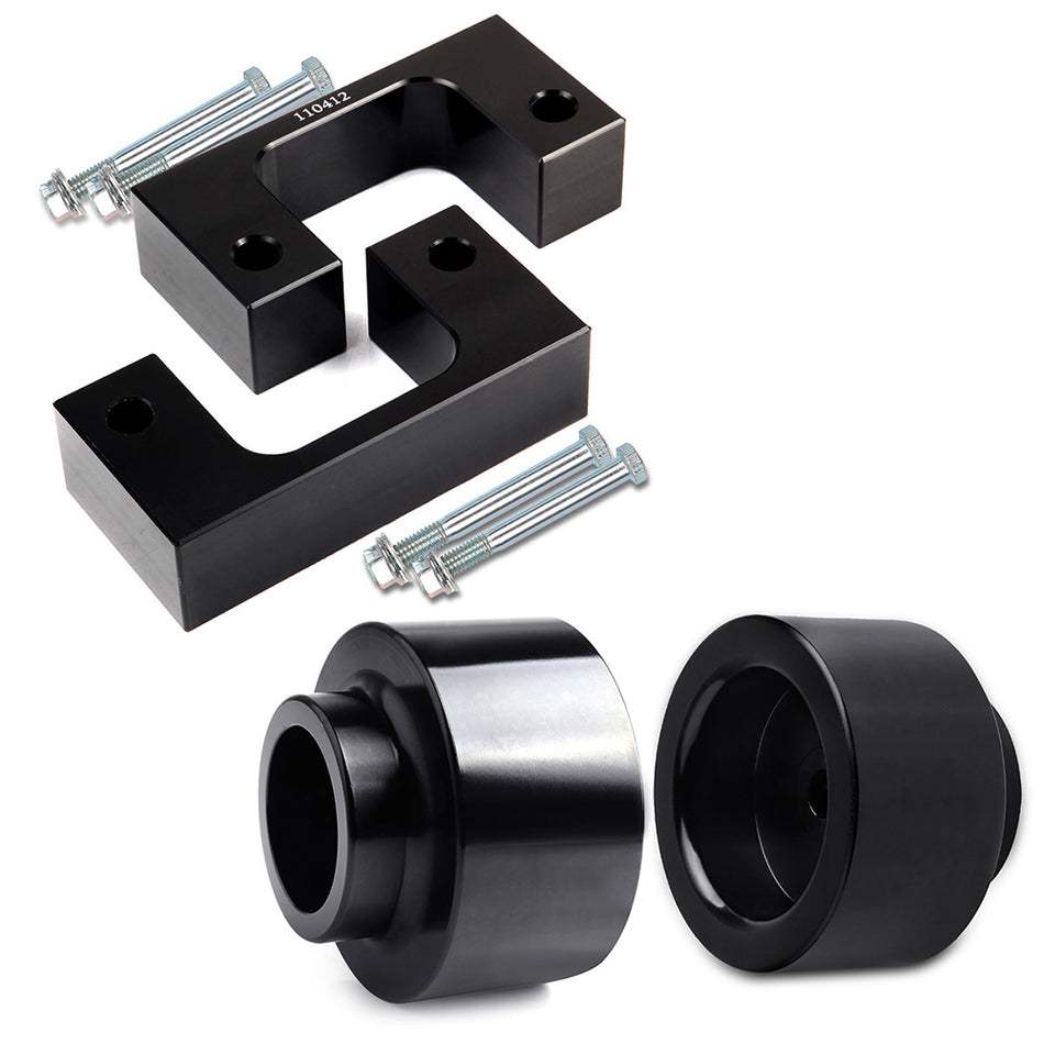 2 inch Front 2 inch Rear Leveling Lift Kit For Chevrolet Avalanche Suburban GMC Yukon