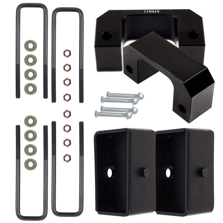 2.5 inch Front 2 inch Rear Leveling Lift Kit For Chevrolet Silverado GMC Sierra 2007-19