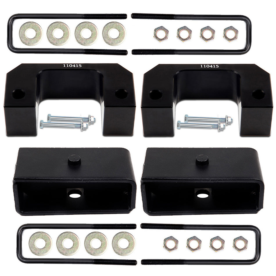 2.5 inch Front 1 inch Rear Leveling Lift Kit For Chevrolet Silverado GMC Sierra 2007-19