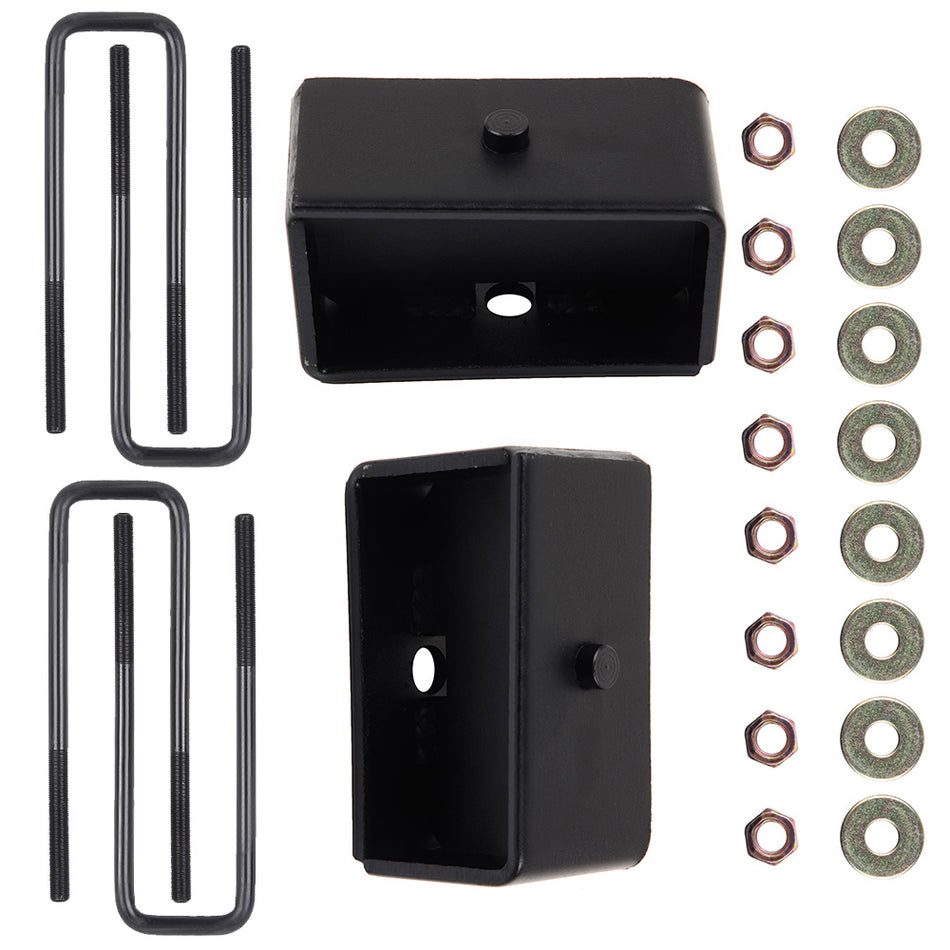 1 inch Front & 2 inch Rear Leveling Lift Kit For Chevrolet Silverado GMC Sierra 07-2018