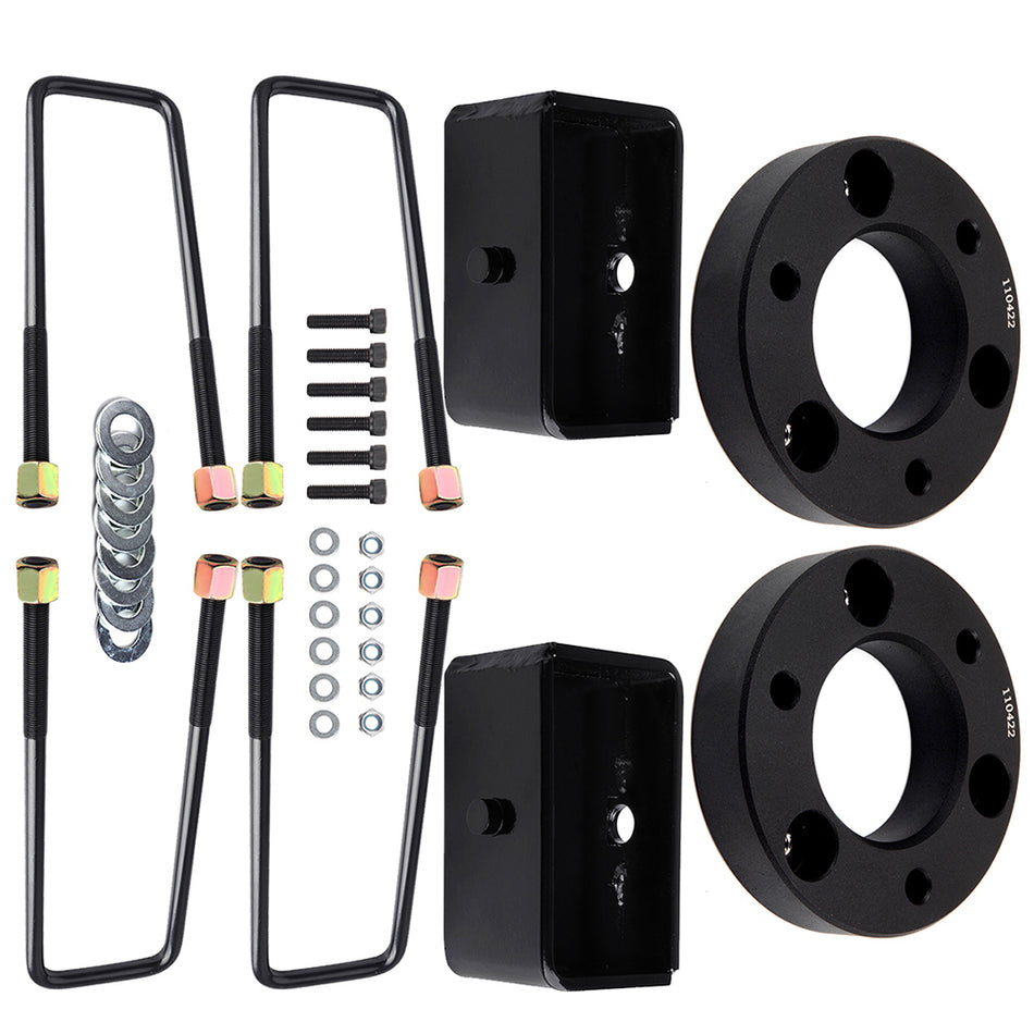 2 inch Front and 3 inch Rear Leveling Lift Kit For Nissan Titan 2004-2018 2WD and 4WD Black