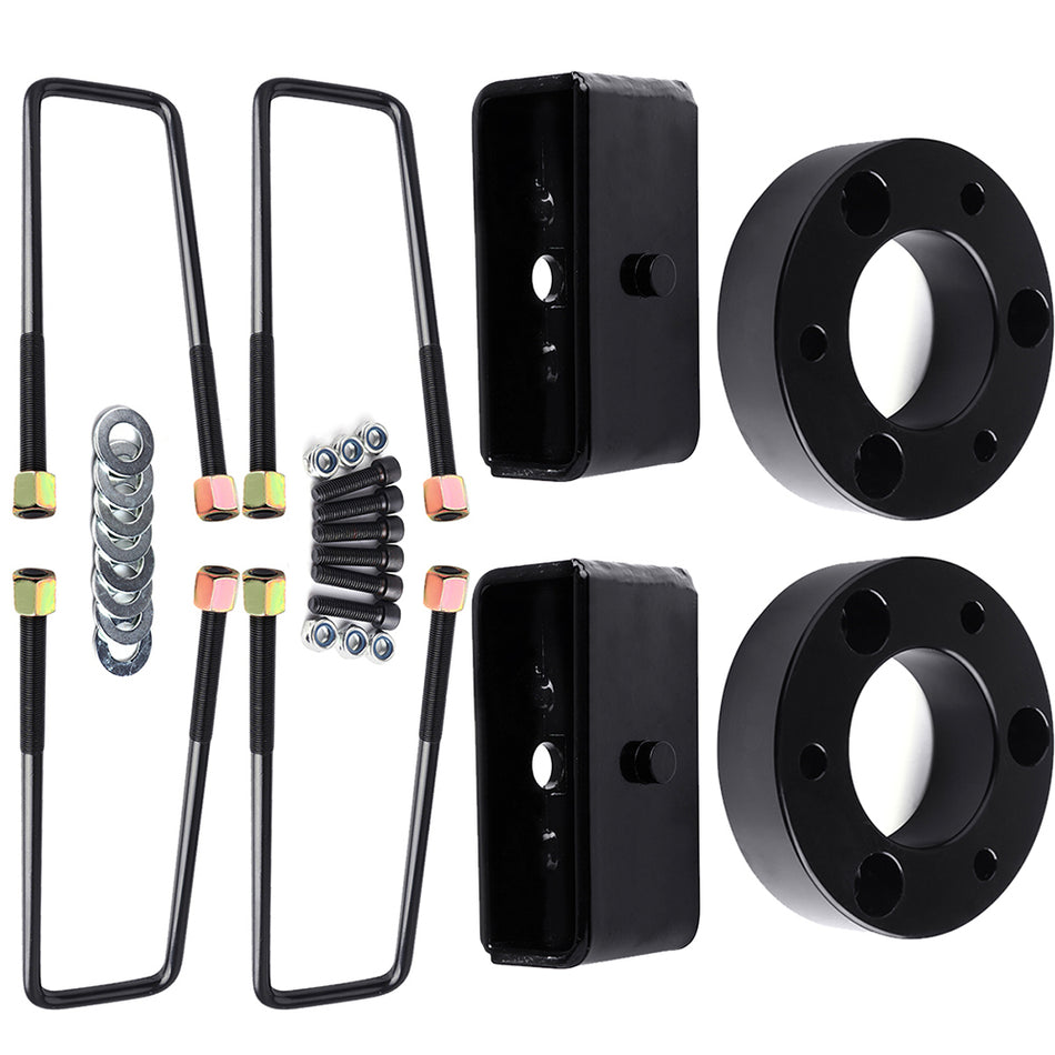 2.5 inch Front and 2 inch Rear Leveling Lift Kit For Nissan Titan 2004-2018 2WD 4WD Black