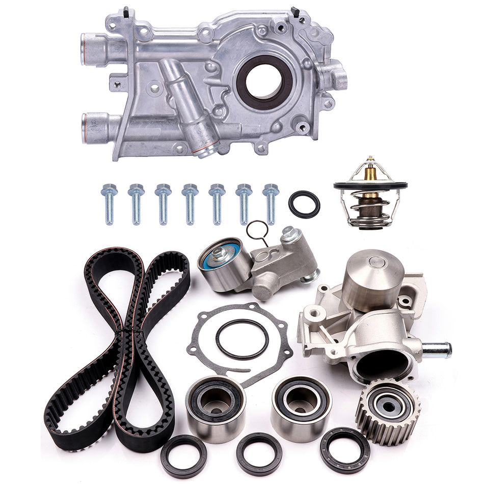 Timing Belt Kit Water Pump Thermostat For 99-06 Subaru Forester Impreza 2.5 2.2L