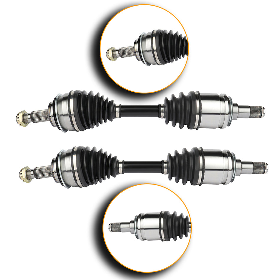 2pc For Toyota 4Runner 2003-2017/2007 FJ Cruiser Front Left Right CV Axle Shaft