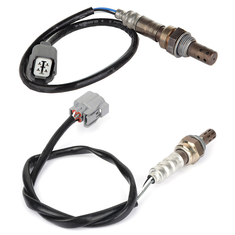 For 2000-2002 Honda Accord 2.3L A/F Ratio O2 Oxygen Sensor 2pcs Upper Lower 831872