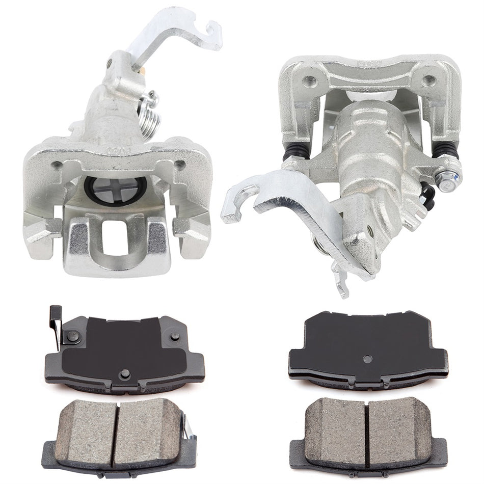 Rear Brake Calipers And Ceramic Pads For Acura TSX Honda Accord 2004 2005-2007