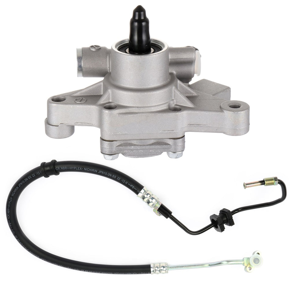 Power Steering pump w/ Pressure Line Hose For Honda CR-V 97-01 2.0L l4 GAS DOHC
