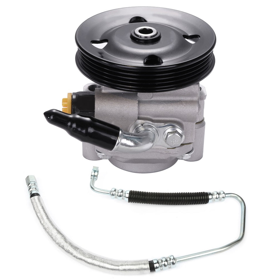 Power Steering pump w/ Pressure Line Hose For Lexus ES330 for Toyota Camry 02-06