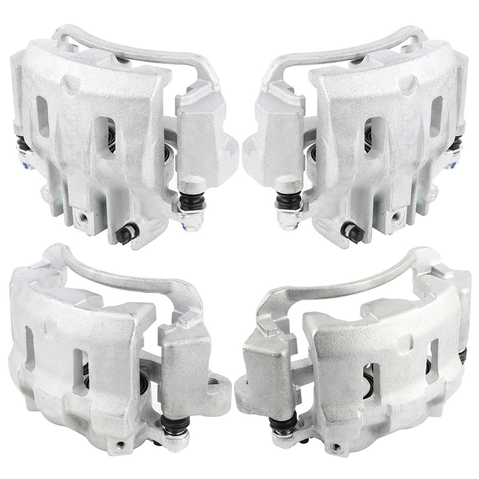 Front and Rear Brake Calipers Pairs For Ford F-350 F-250 Super Duty 1999-2004