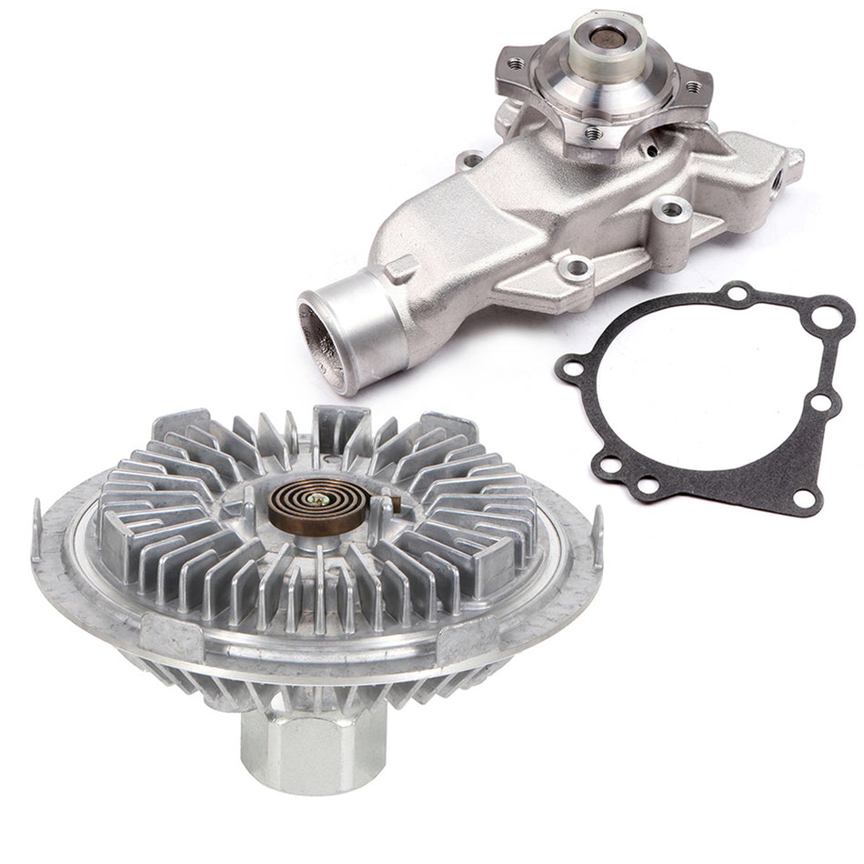 For 1999-2004 Jeep Grand Cherokee 4.0L Cooling Water Pump & Electric Fan Clutch