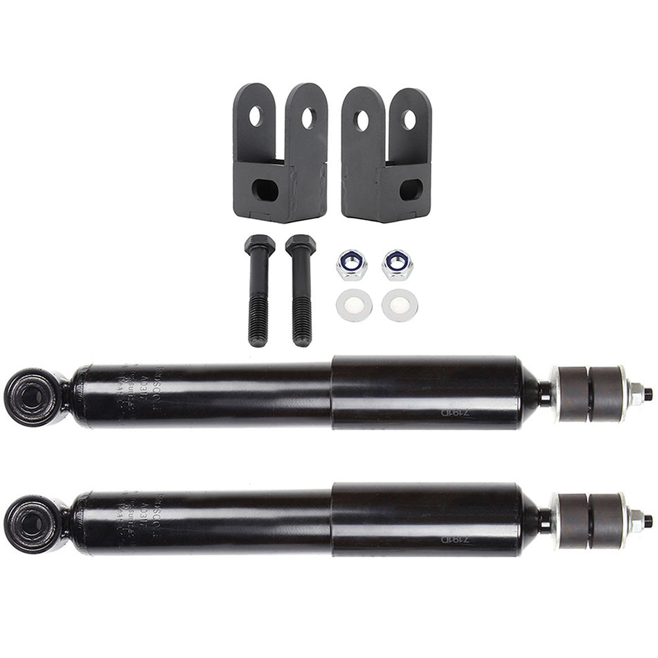 2-4 inch Front Shock Extender & Front Shocks Struts For GMC Sierra 2500 HD 2001-2010