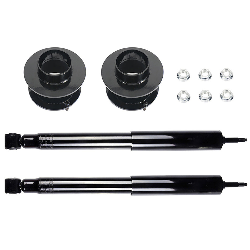 3.5 inch Front Leveling Kit & Front Shocks Struts For Dodge Ram 1500 2500 1994-2001