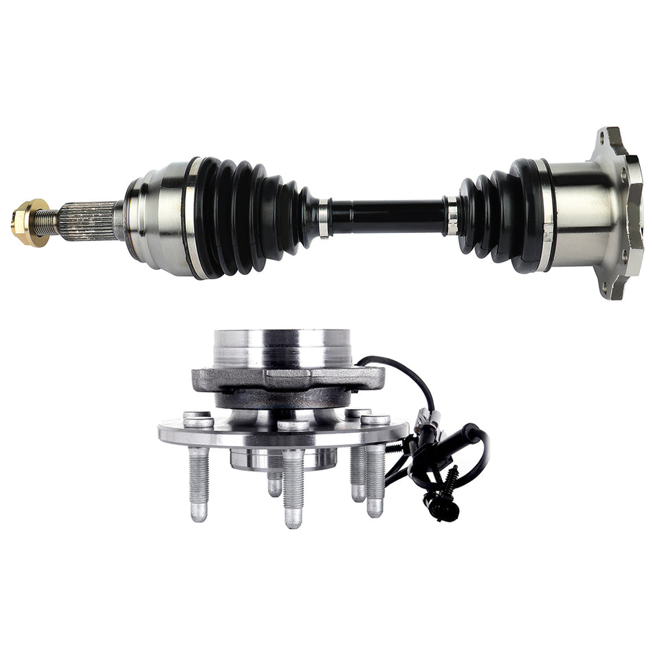 02-06 Cadillac Escalade 00-06 GMC Yukon Wheel Bearing & Hub