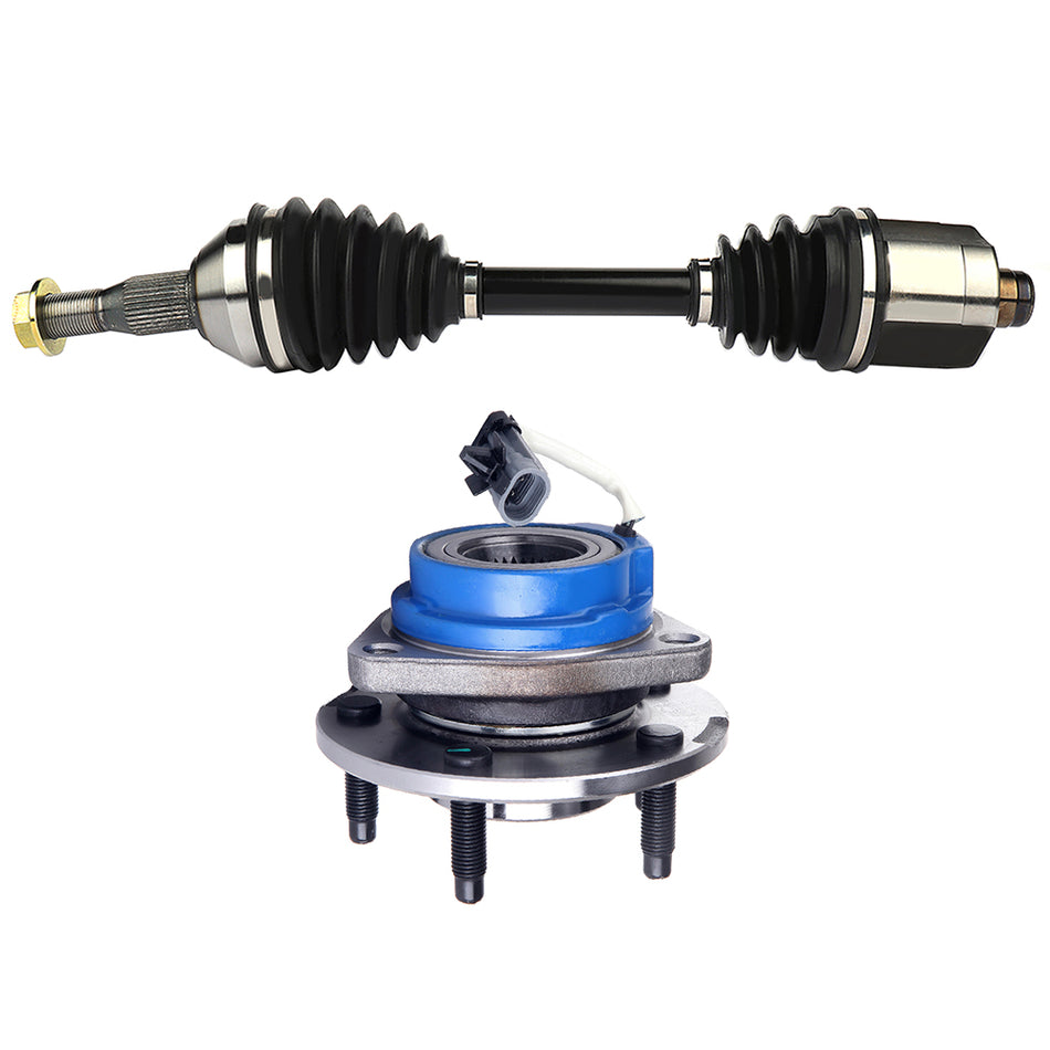 Front Right Side Wheel Hub For 98-04 Buick Regal 00-09 Chevrolet Impala