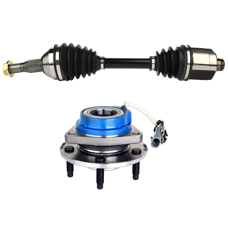 Wheel Hub Bearing For 06-09 Buick LaCrosse 00-01 03-09 Chevrolet Impala