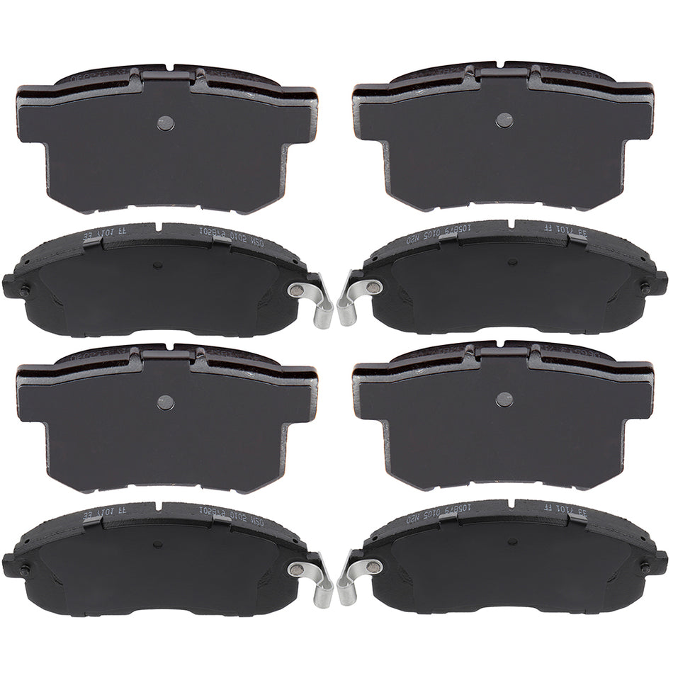 2007-2013 Suzuki SX4 Ceramic Pads Kit Front And Rear