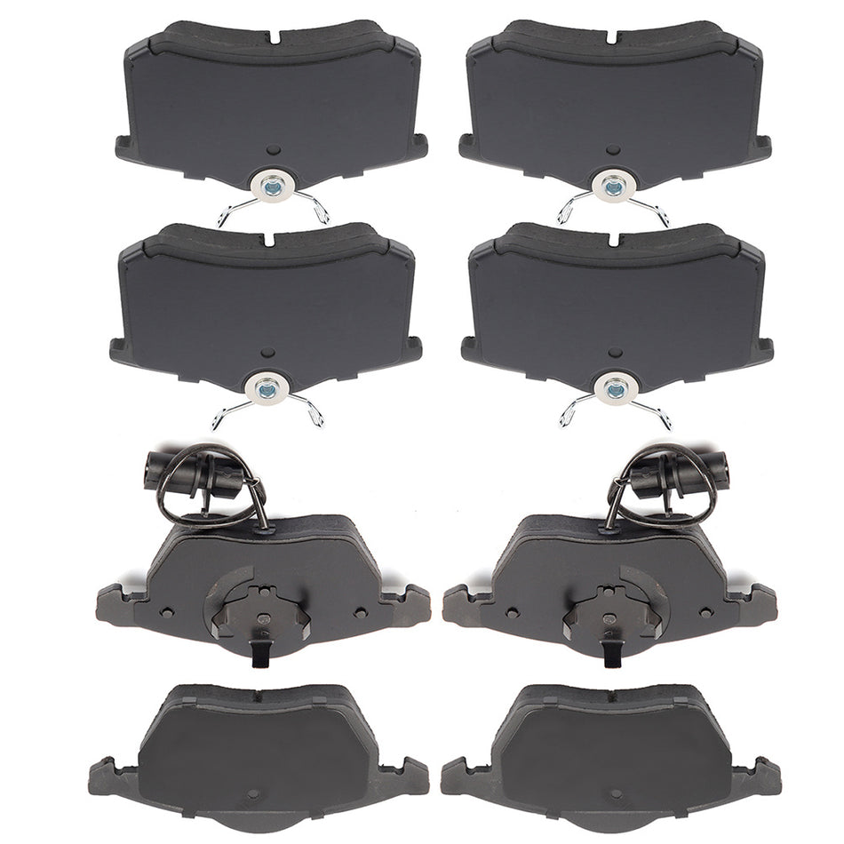 Front And Rear Ceramic Pads Kit For 00-08 Audi A4 99-05 Volkswagen Passat 8pcs