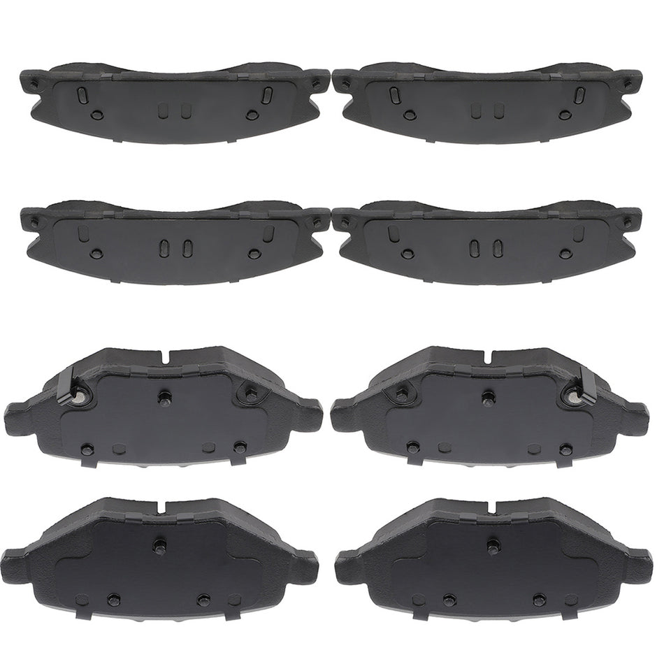 Front Rear Ceramic Brake Pads Ford 2013-2014 Explorer Flex