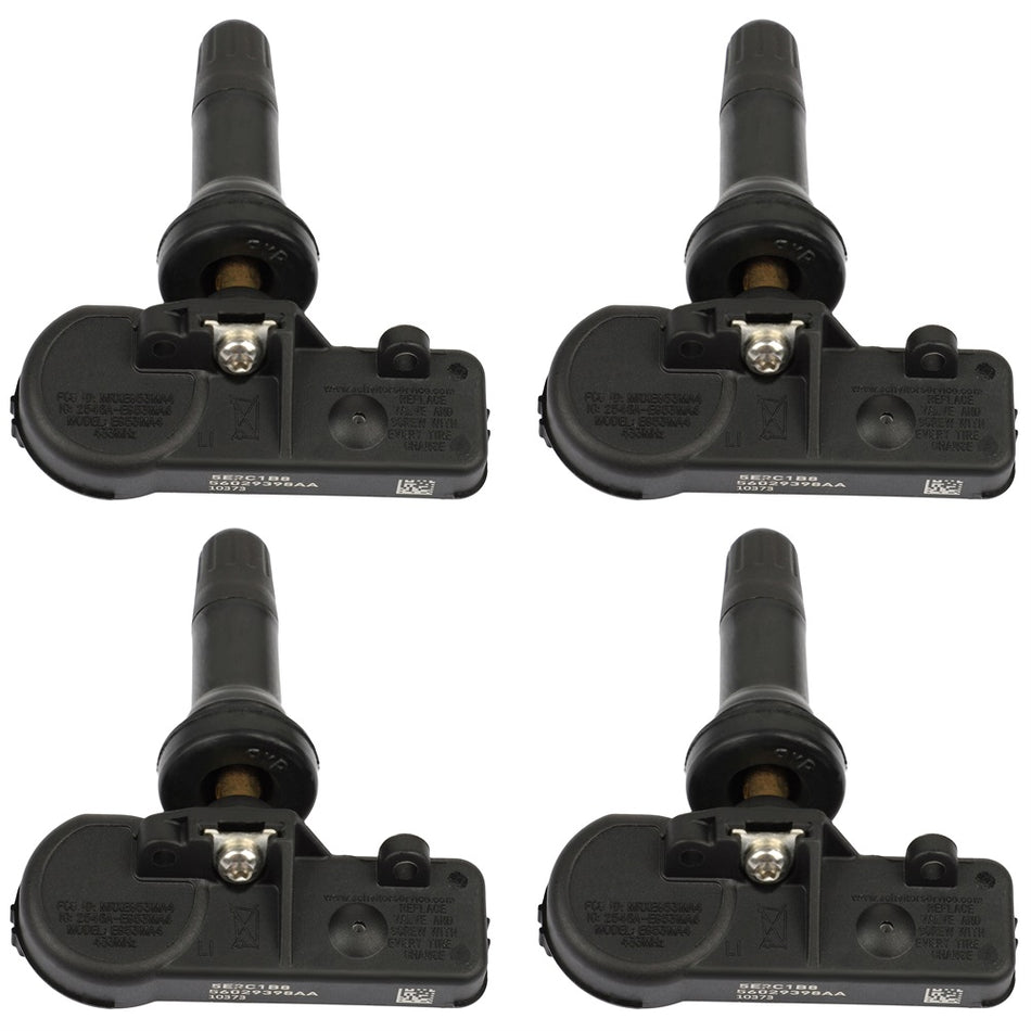 4PCS TPMS Tire Pressure Sensor Fits For Chrysler Dodge Jeep Ram 56029398AB