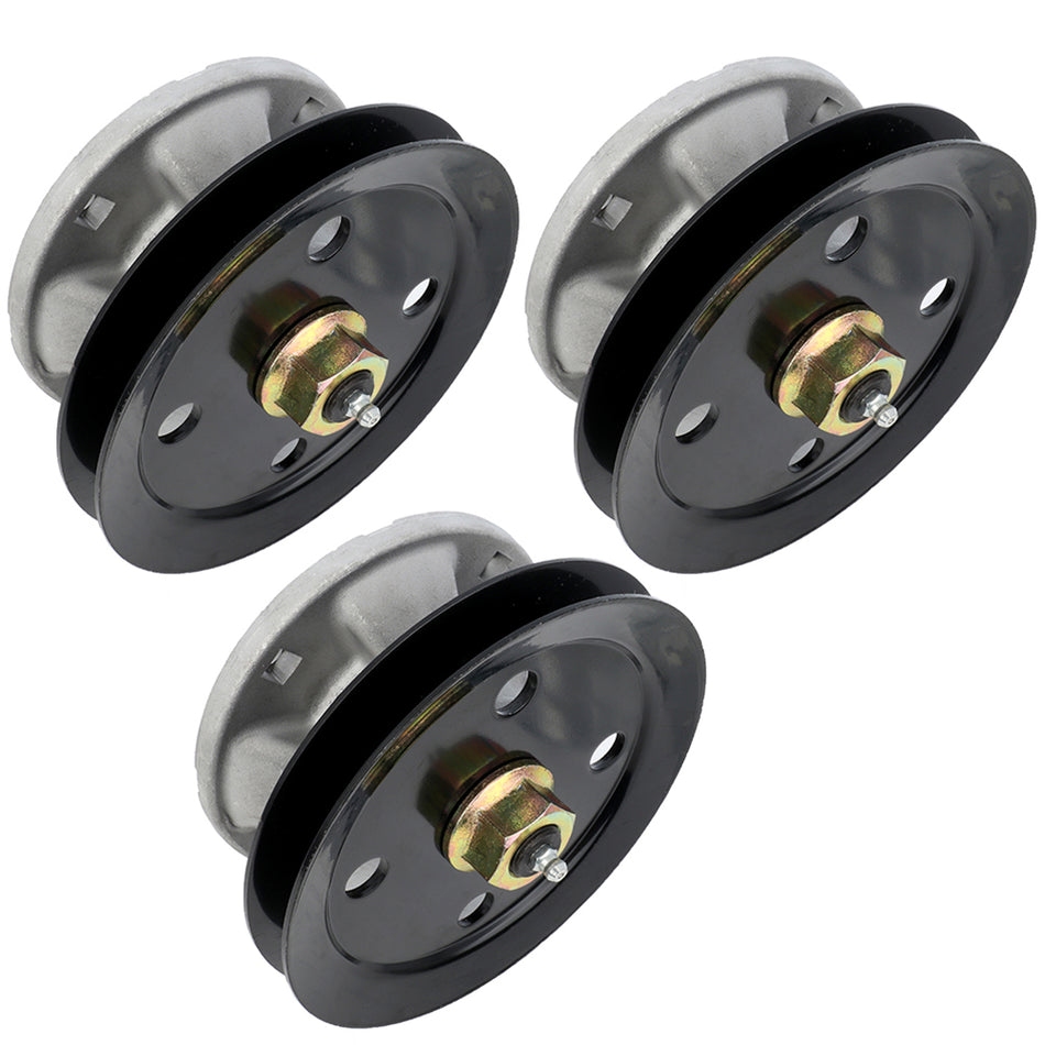 3 Spindle Assembly With Pulley Fits John Deere Am121342 Am121229 48 inch54 inch Decks