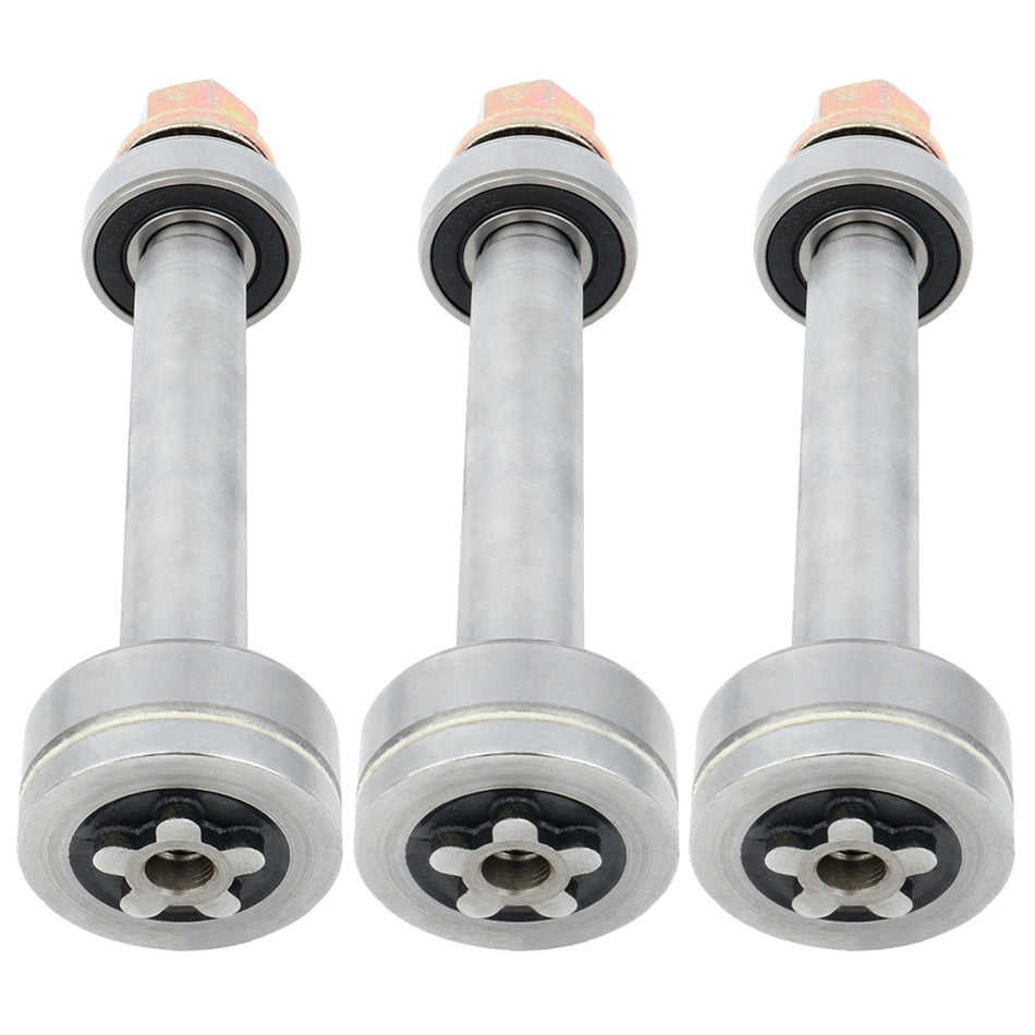 3Pk For Craftsman 42 Riding Mower Deck Mandrel Shafts 137646 137645 Poulan Husky