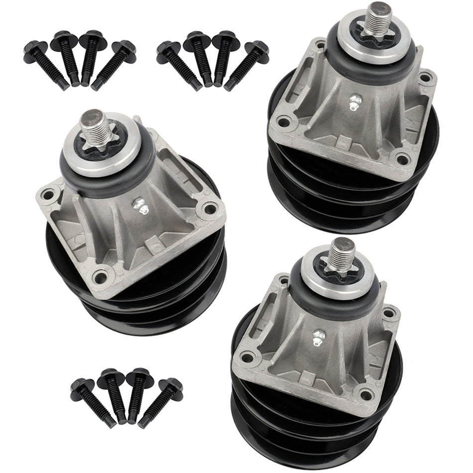 3Pk Spindle Assembly For Mtd White 46 inch Deck Lt1800 618-0241 918-0241 918-0431