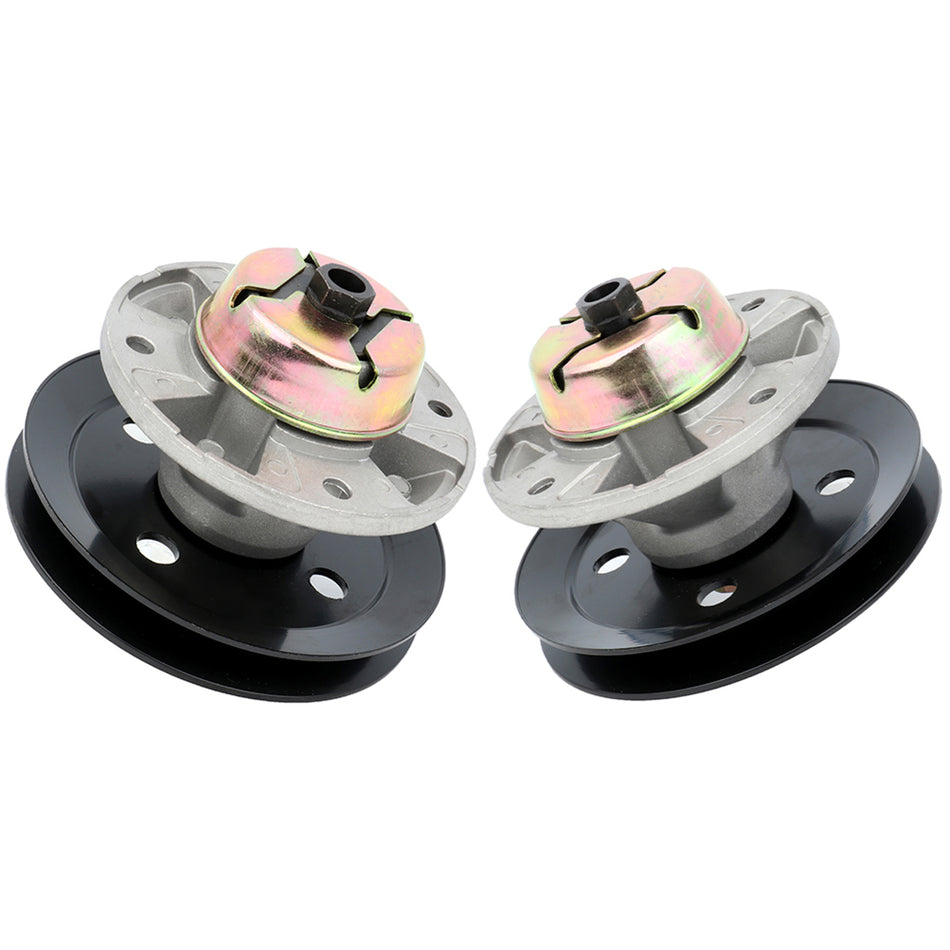 2X Spindle Assembly For John Deere Lx277 Lx279 Lx288 Gt225 Am121342 Am121229
