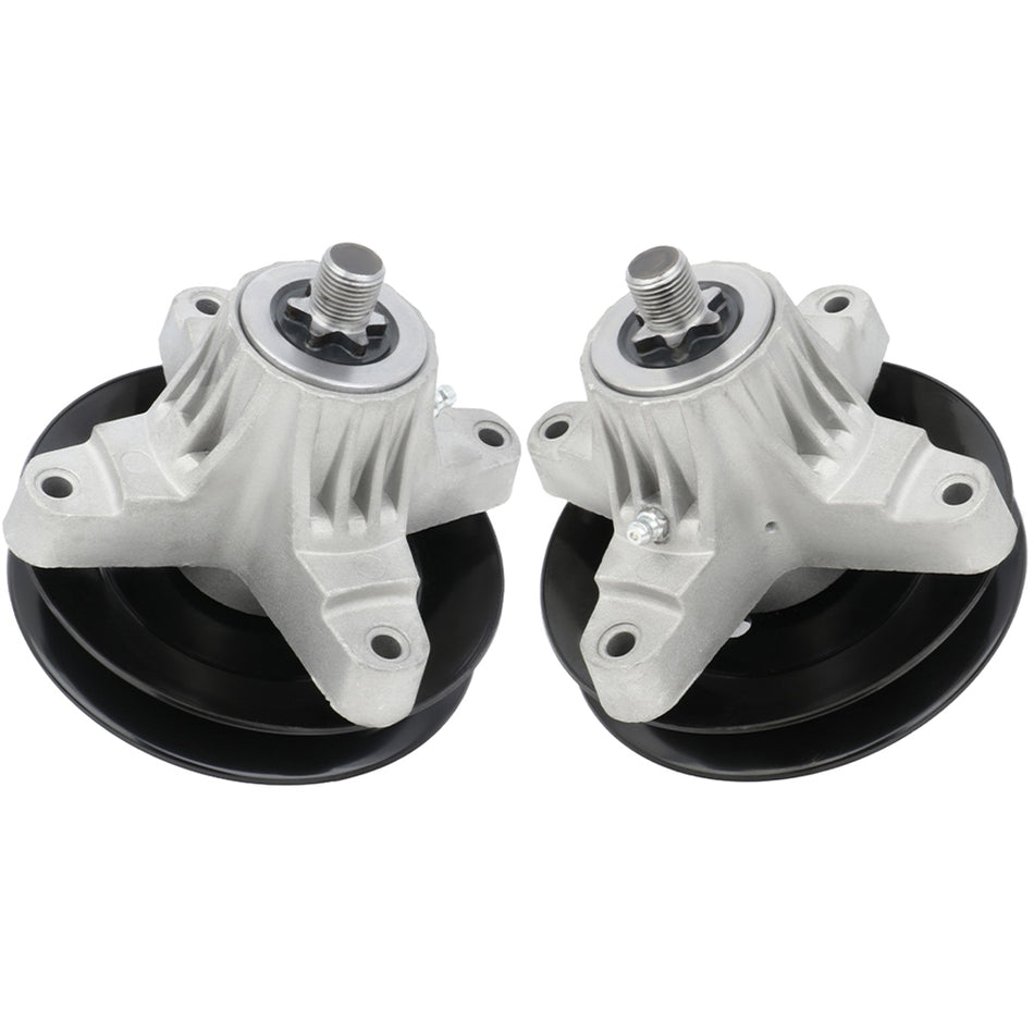 2X Spindle Assembly Fit For Mtd Cub Cadet 618-04825 918-04825 618-04825A